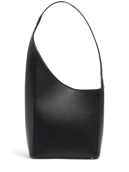 Demi Lune smooth leather shoulder bag | Luisaviaroma