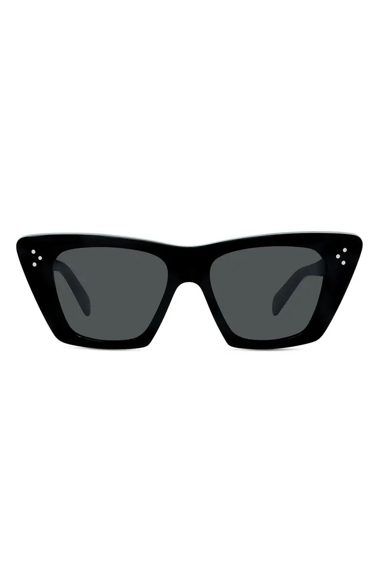 CELINE 51mm Cat Eye Sunglasses | Nordstrom | Nordstrom
