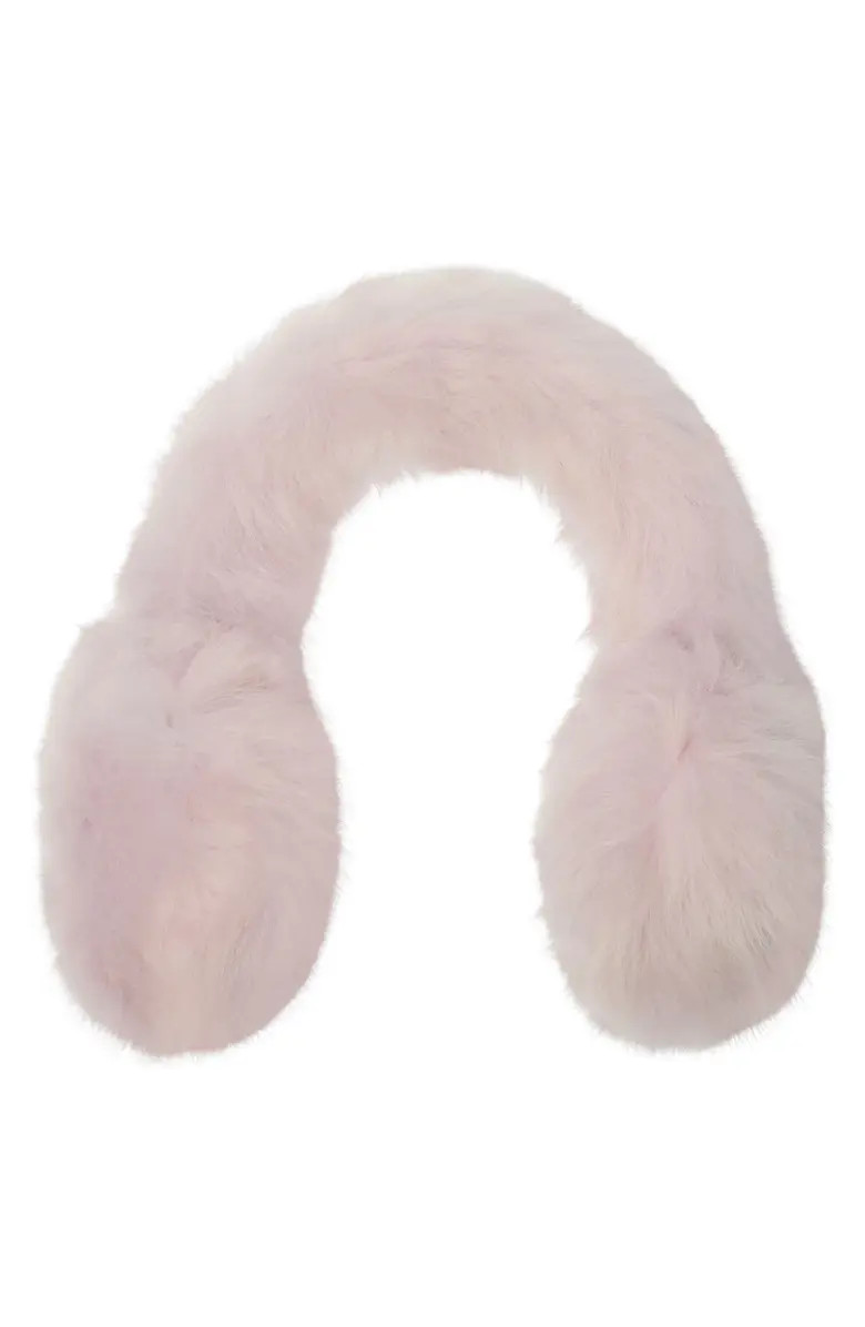Burberry Genuine Shearling Earmuffs | Nordstrom | Nordstrom