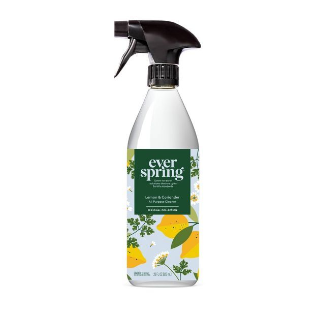 Lemon & Coriander All-Purpose Cleaner - 28 fl oz - Everspring™ | Target