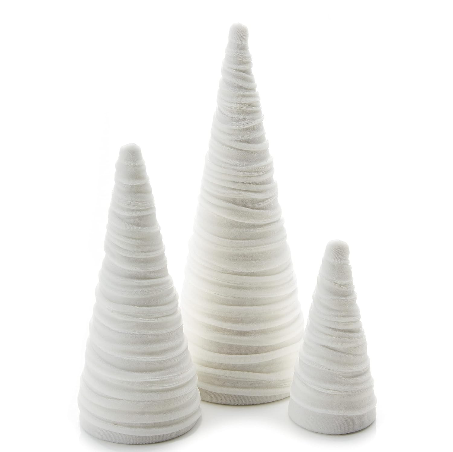 Amazon.com: Choose Your Set of 3 Velvet Trees, Modern Mantle Decor, Handmade Entryway Decor, Rust... | Amazon (US)