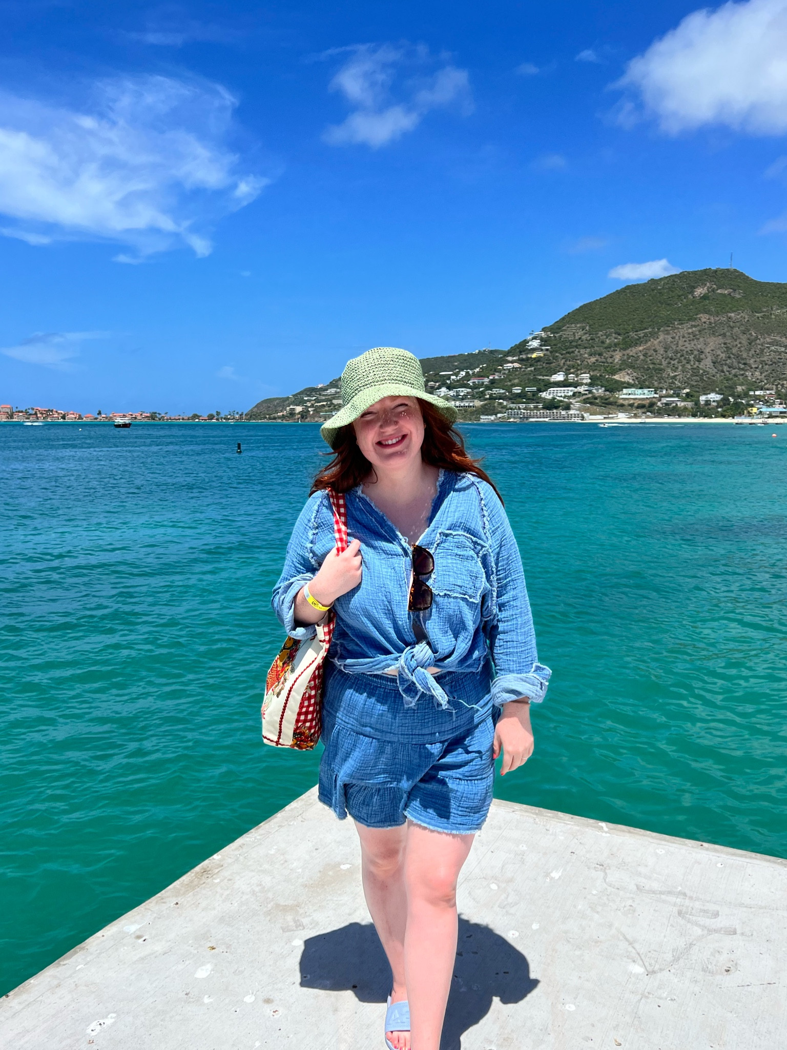 A very tourist outfit—but in the best way 😎 
Size medium in everything 🫶🏻 

Beach coverup 
Beach outfits 
Caribbean travel outfits 
Beach vacation outfits 
Resort wear  

#LTKtravel #LTKFind #LTKswim