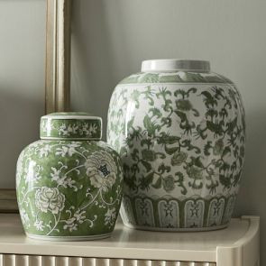 Chinoiserie Lidded Jar | Williams-Sonoma