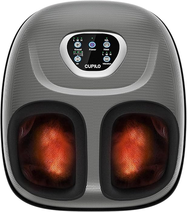Foot Massager with Heat, FSA Eligible HSA Shiatsu Foot Massager Machine for Plantar Fasciitis, Ad... | Amazon (US)