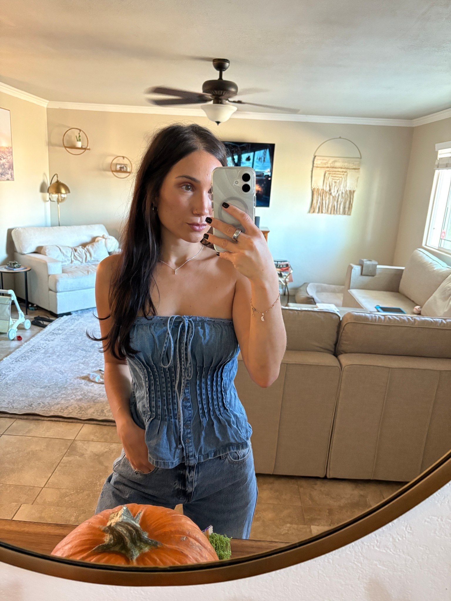 Denim on denim for the Pumpkin Patch 🎃✨

#LTKStyleTip #LTKU