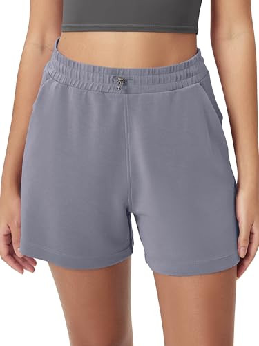 ODODOS Modal Soft Relaxed Shorts for Women Adjustable Shockcord High Waist Casual Shorts with Poc... | Amazon (US)
