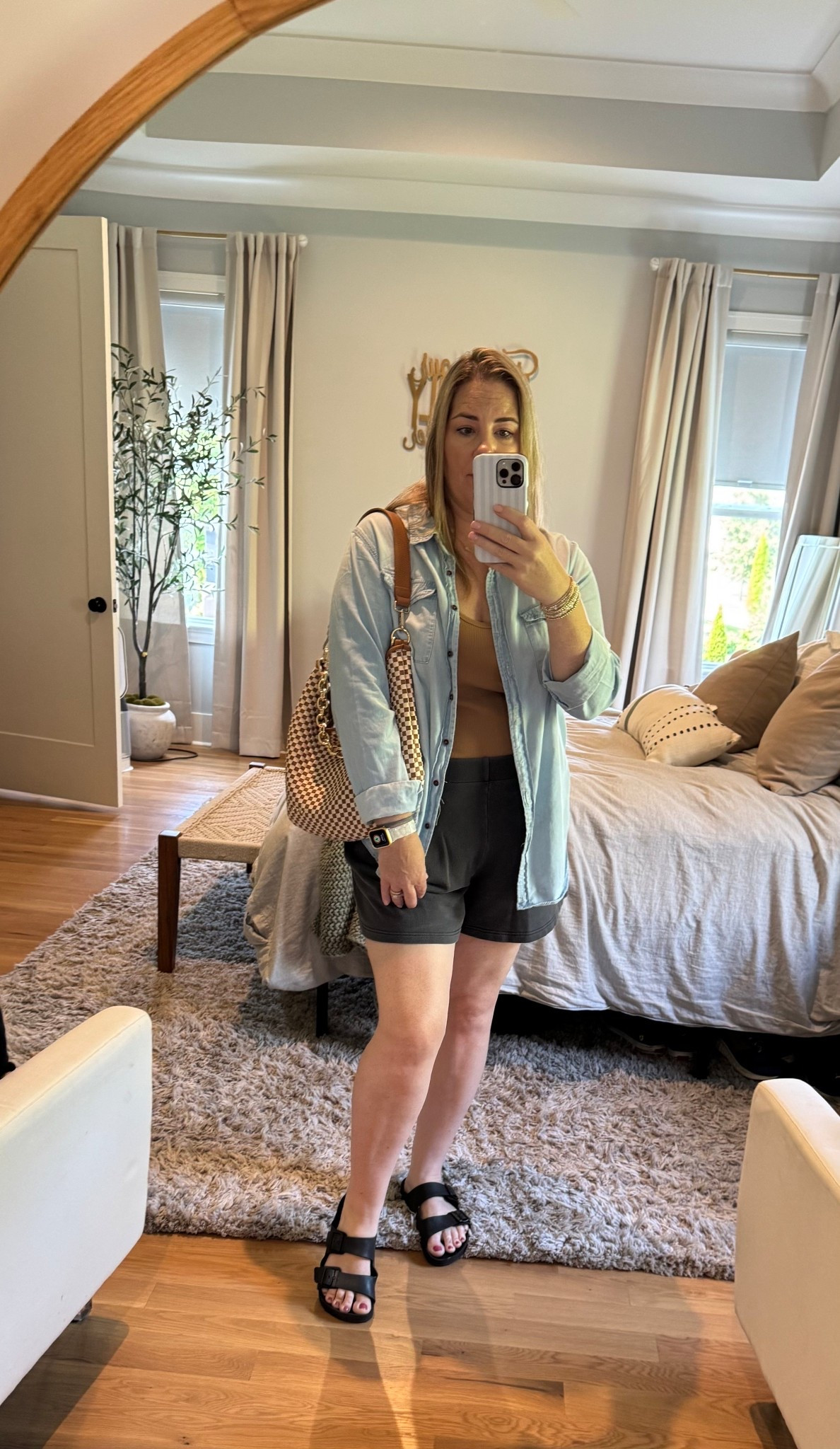 Trying to channel the fall feeling in the 90F heat of the South! 

#LTKMidsize #LTKSeasonal