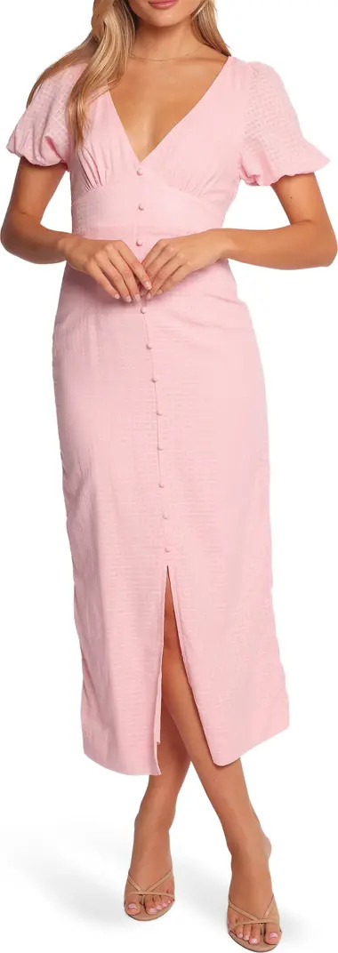 Seraphina Puff Sleeve Midi Dress | Nordstrom