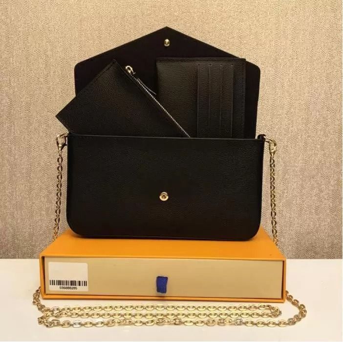 Fashion Luxurys Wallets Designers Crossbody Bag Black Womens Handbags Wallets Card Holder Handbag... | DHGate