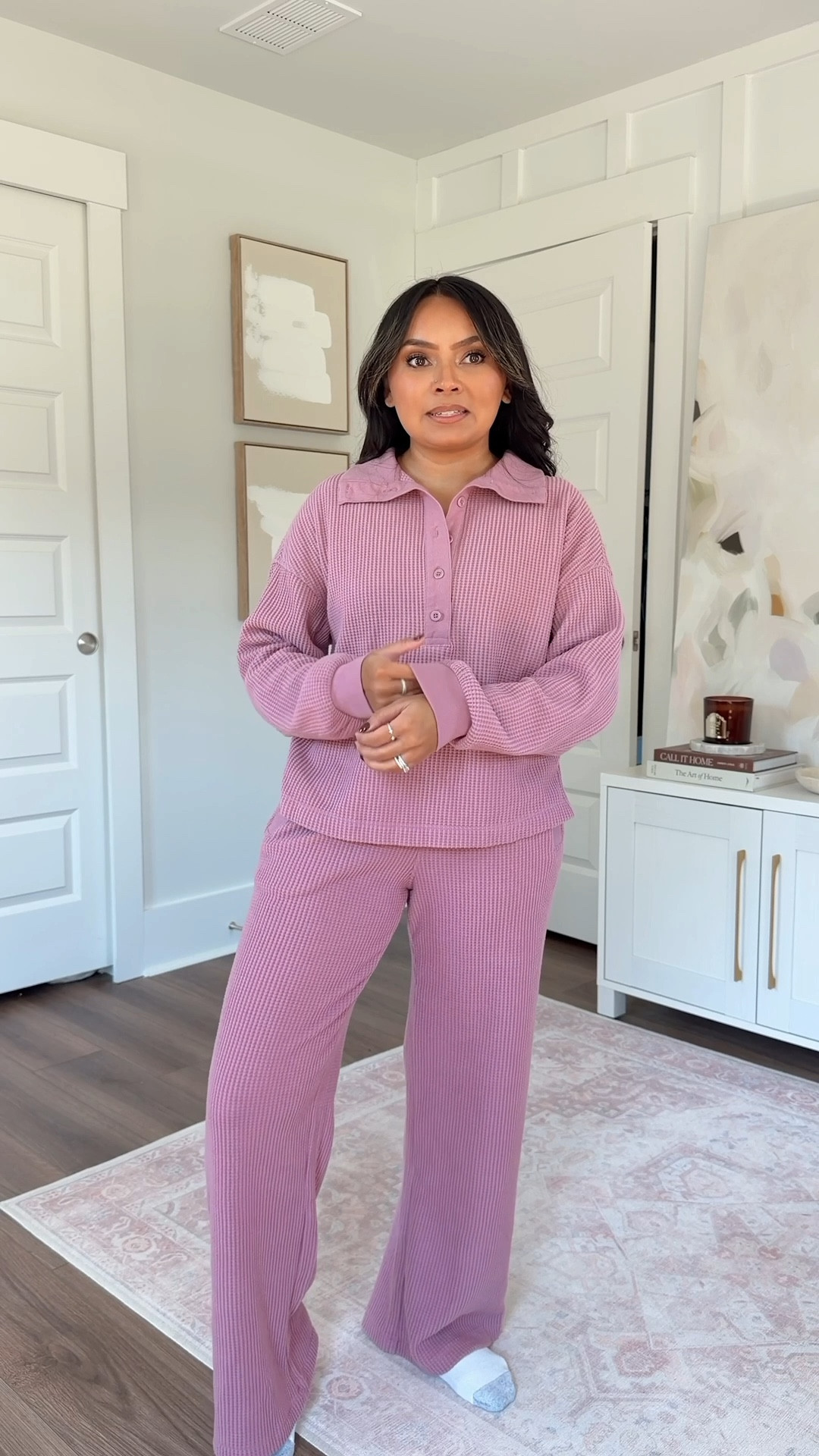 Top size can TTS 
Bottoms size small TTS



#LTKPetite #LTKStyleTip #LTKFindsUnder50