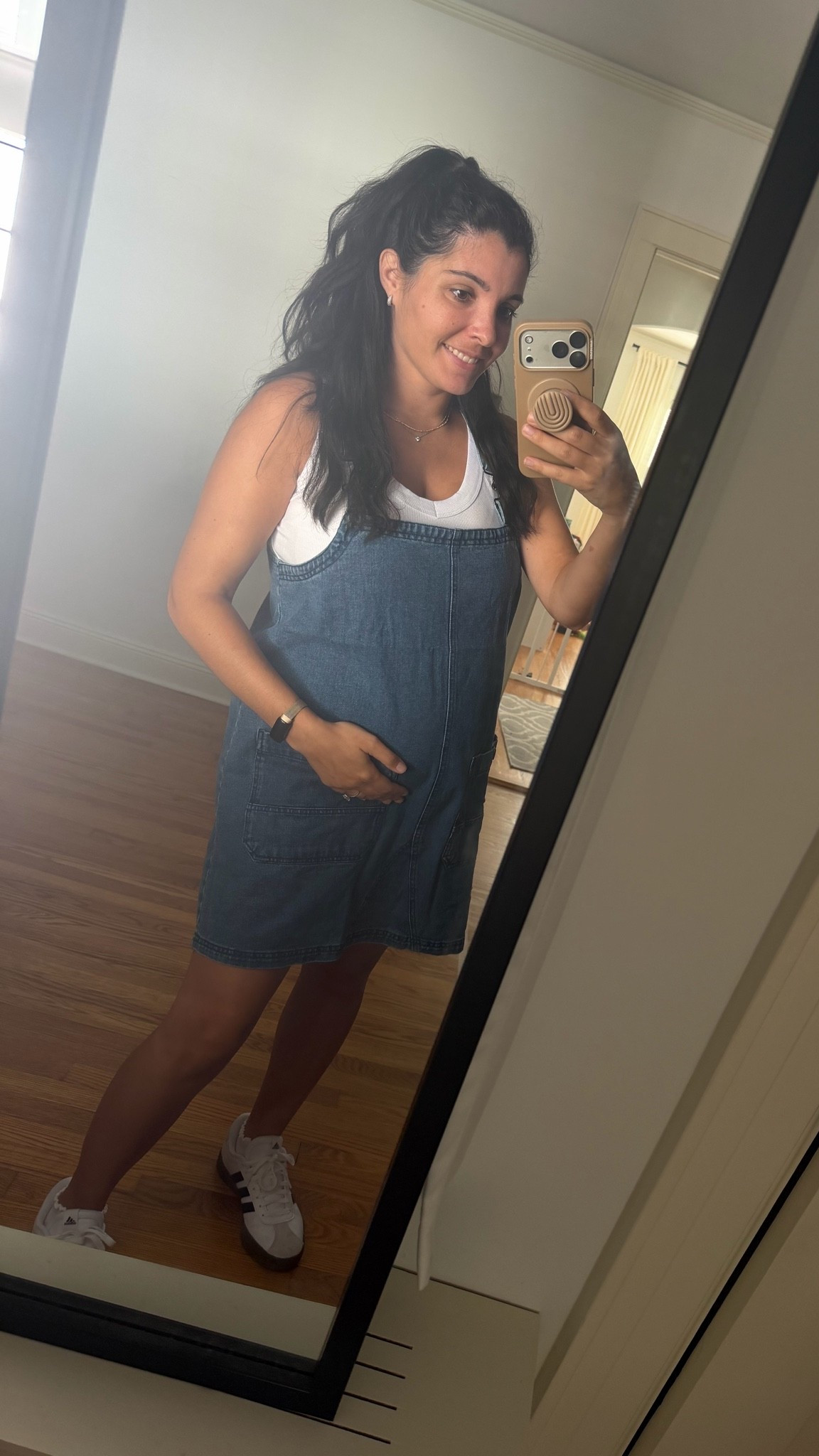 Bump friendly
Maternity outfit
Overall dress
Amazon
Adidas sneakers
Pregnancy
My closet
OOTD
Summer outfit
Tank top

#LTKootd #LTKmomlife #LTKBump
