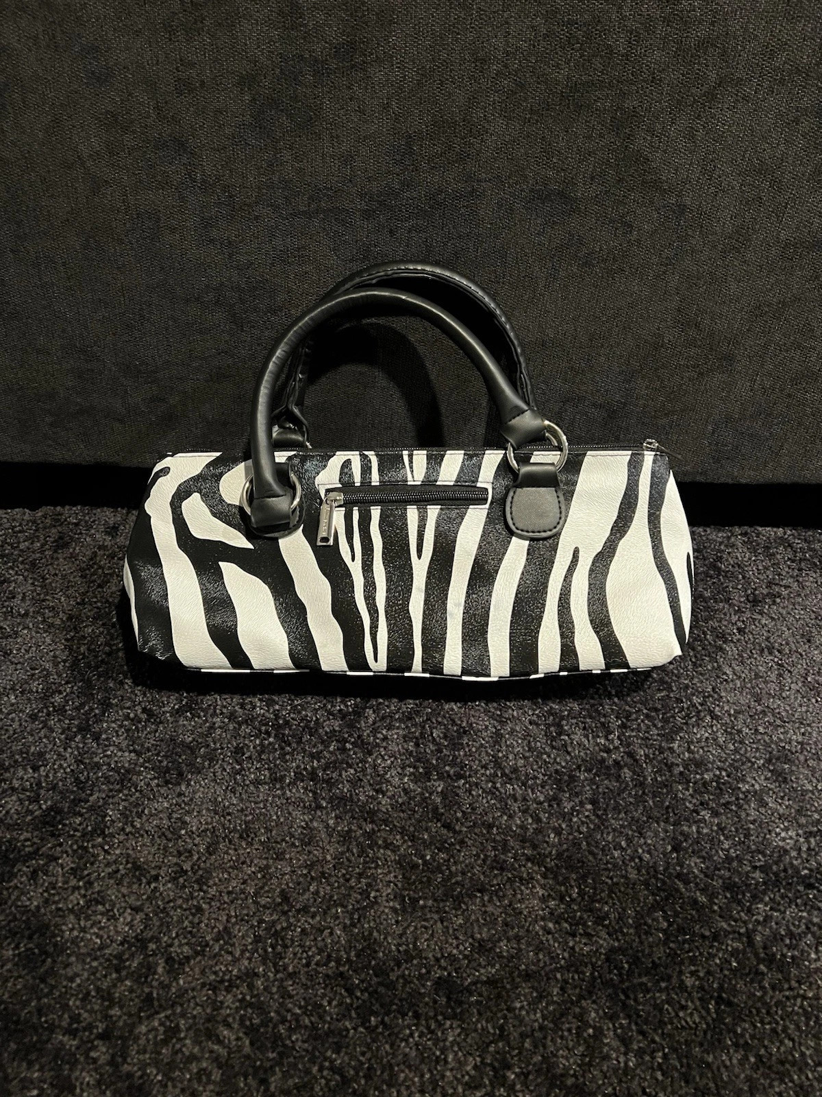Prime ware Wine Clutch Zebra Print Hand Held Bag | eBay US