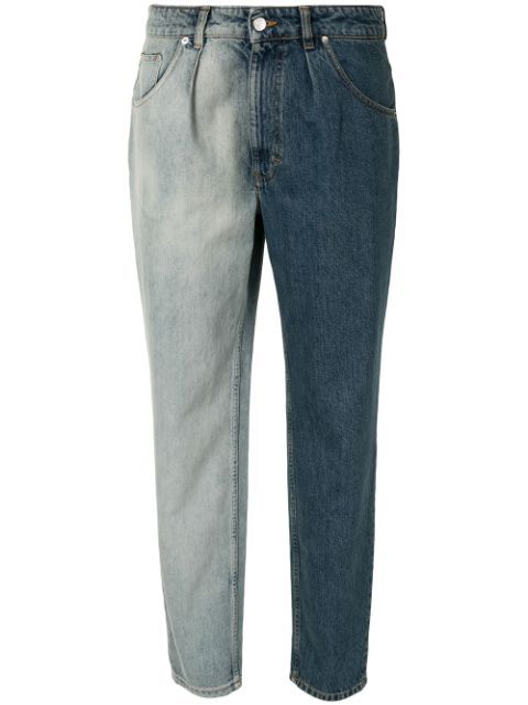 two-tone denim jeans | Farfetch (US)