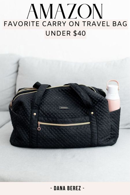 All time favorite travel carry on duffle bag perfect for fitting under the seat in front of you! So many great pockets and storage solutions 


Amazon travel must haves | travel must haves 

#LTKFindsUnder50 #LTKTravel #LTKFindsUnder100