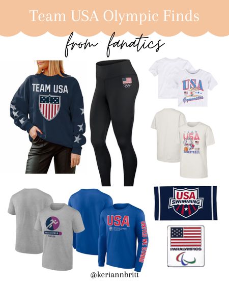 Team USA Olympic Games Apparel & Accessories for Baby, Toddler, Kids, Men, Women and Home

Olympics / team USA / Olympics party / team USA gear / team USA apparel / Paris Olympics / 2024 summer Olympics / Paralympics / Paralympic team USA /Olympic team / fanatics / America / USA soccer  / USA athletics / athletes / sports / activewear / Olympic rings / go for gold / trading pins / USA tee / USA hat / fan gear / sports fan / gifts for sports fans

#LTKSeasonal #LTKActive #LTKKids