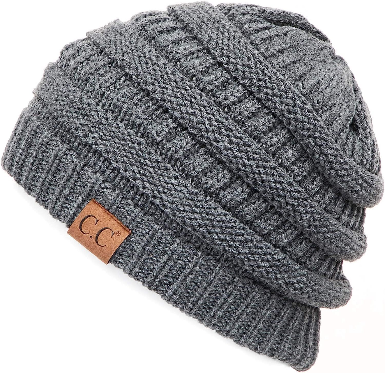 C.C Exclusives Cable Knit Beanie - Thick, Soft & Warm Chunky Beanie Hats (HAT-20A)(HAT-30)(HAT-73... | Amazon (US)