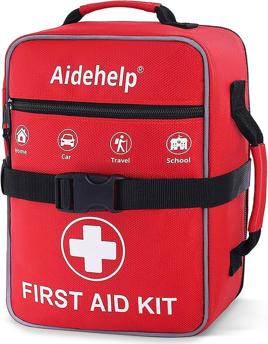 520 Pieces Premium First Aid Kit - Large Emergency Medical Kit for Survival, Car, Home, Travel, C... | Amazon (US)