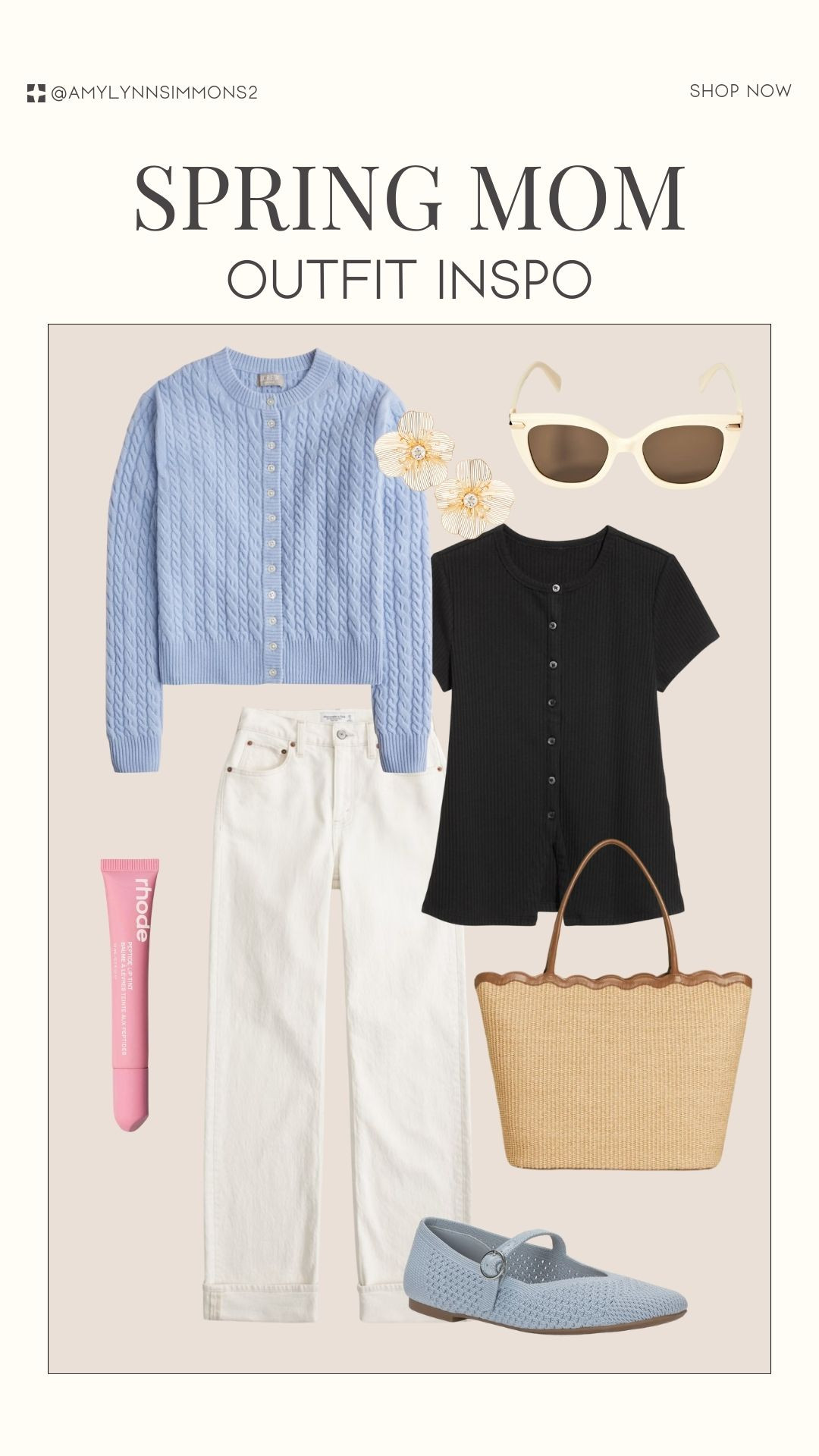 Spring Mom Outfit #springoutfit #momoutfit #outfitidea 

 #LTKootd #LTKmomlife #LTKSeasonal