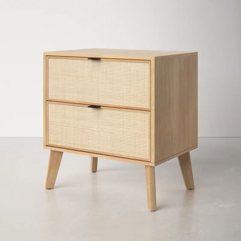 Amani Solid + Manufactured Wood Nightstand | Wayfair North America