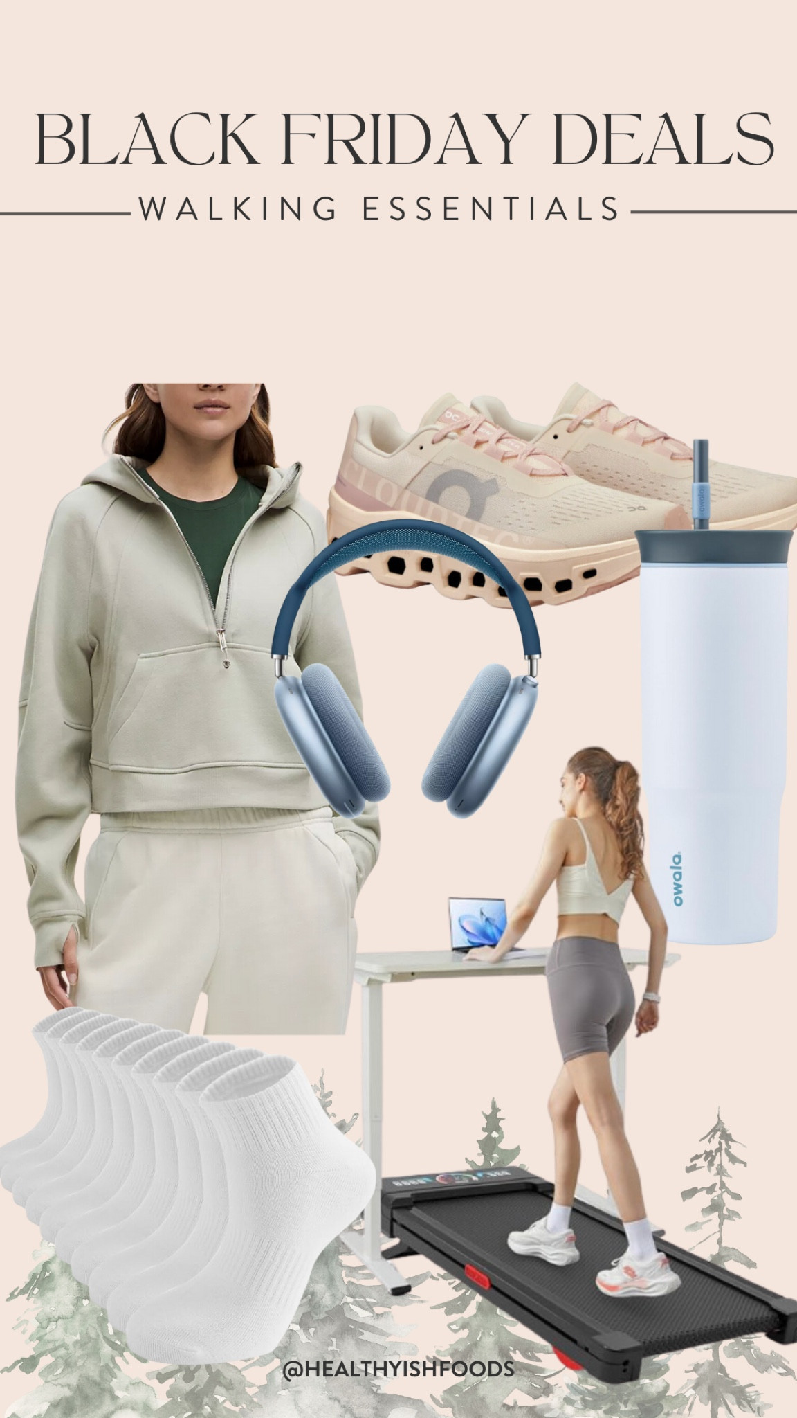 These are a few of my favorite things to help me get my steps in! I just ordered this walking pad from Amazon and I LOVE it! 

#LTKCyberWeek #LTKSaleAlert #LTKFitness