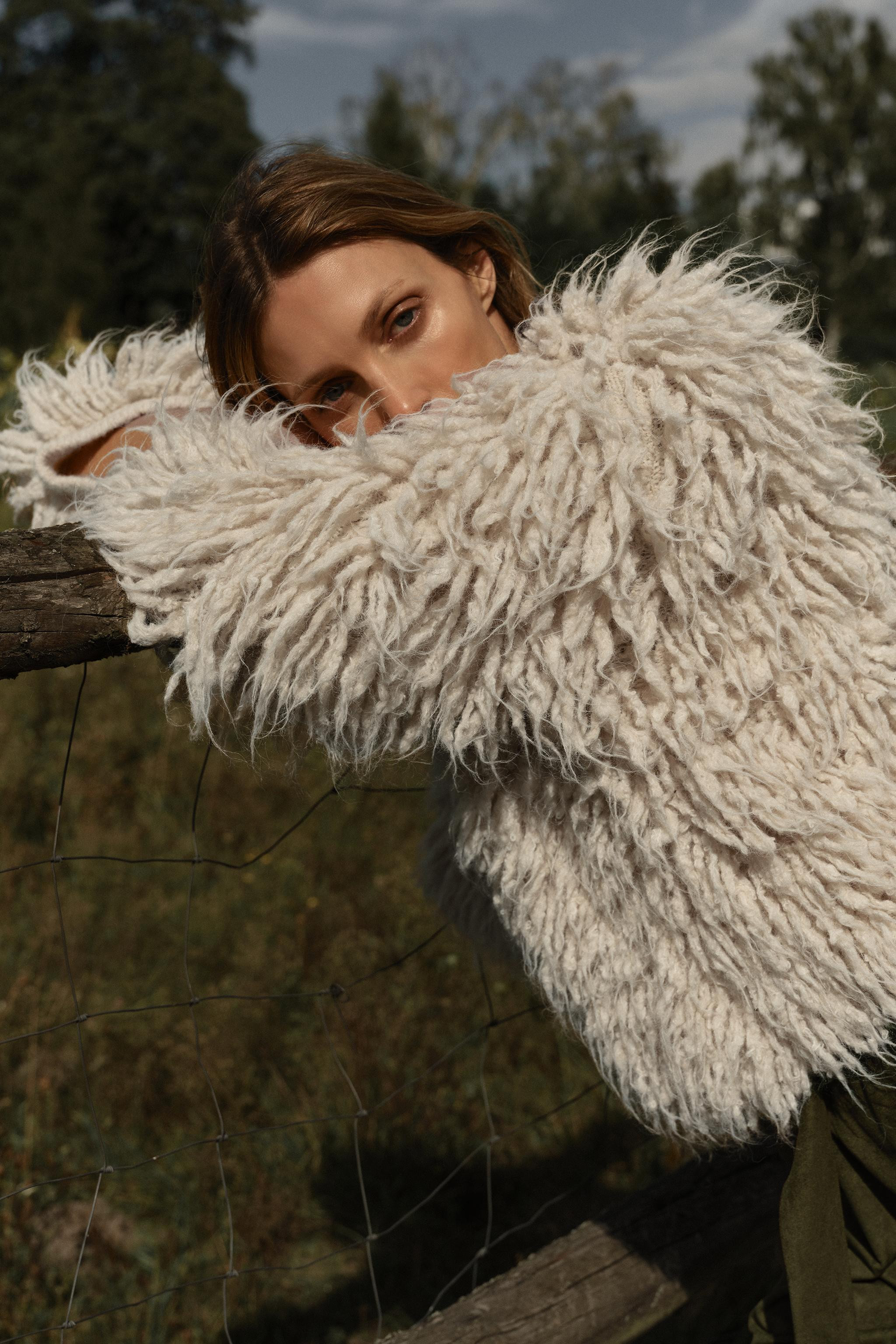 FRINGED BRUSHED EFFECT CARDIGAN | Zara US