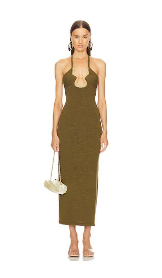 Valma Knit Dress in Serpent | Revolve Clothing (Global)