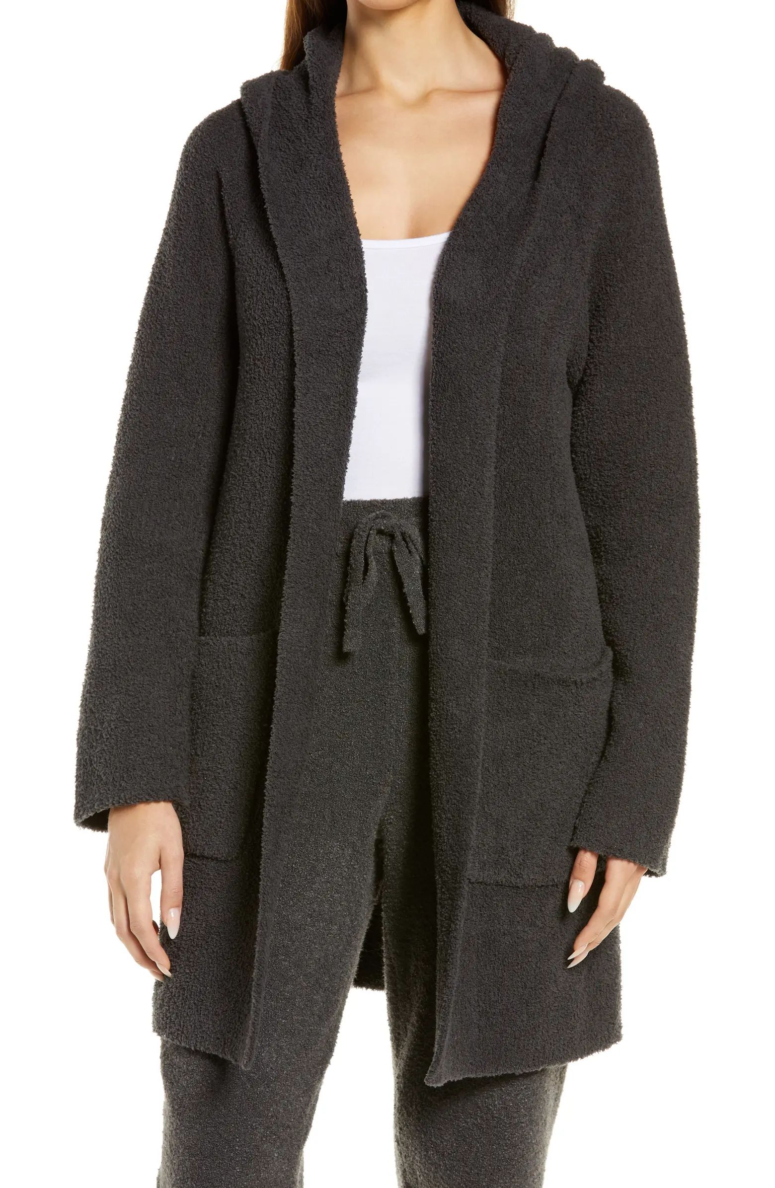 Barefoot Dreams® CozyChic™ Long Hooded Cardigan | Nordstrom | Nordstrom