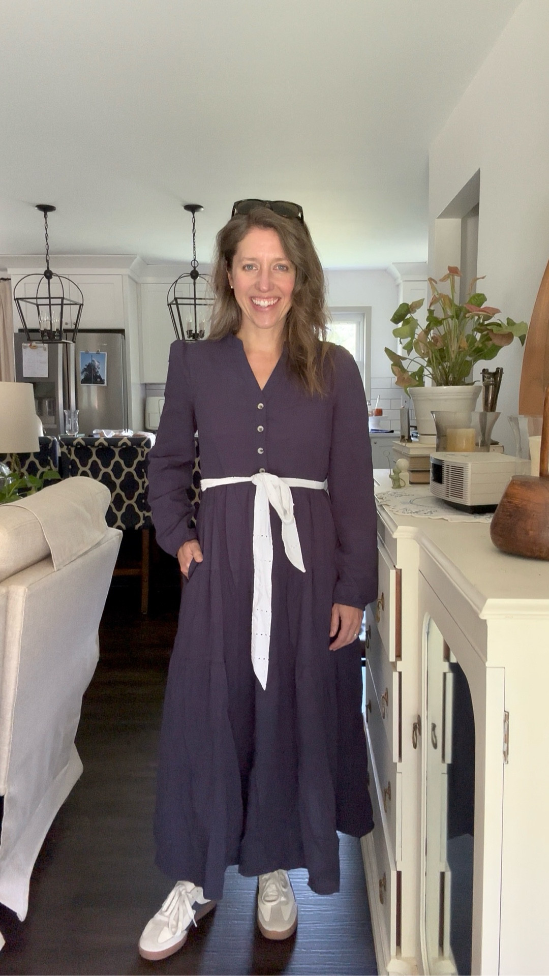 Fall Amazon dress

Love it all. Wouldn’t change a thing! 

Wearing a S. 
TTS 

Would be cute with boots 🤩

#LTKFindsUnder50 #LTKWorkwear #LTKStyleTip