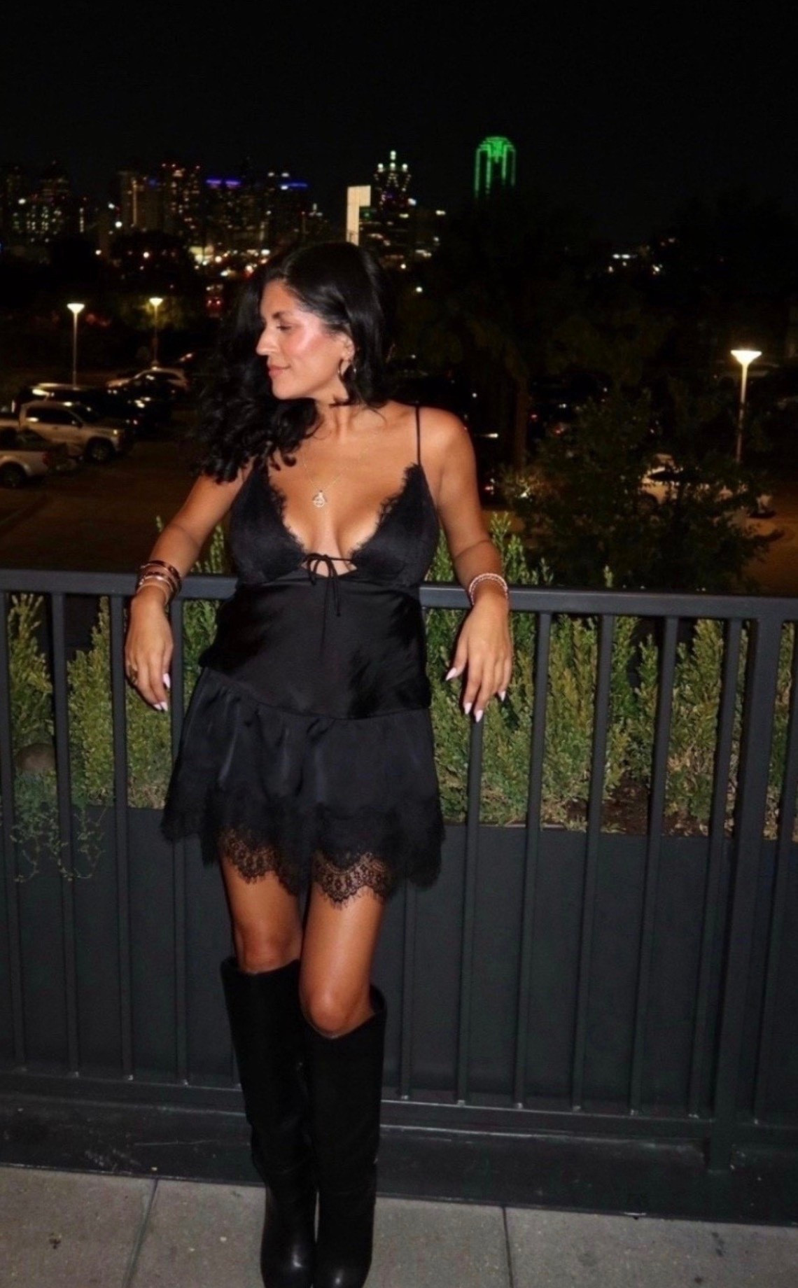 all black and a little lace will forever be my favorite combo 🖤✨ felt way too cute not to take a picture


#allblackoutfit #datenightstyle #lacefashion #nightoutlook #girlsnightout #blackdressstyle #fashioninspo #elegantstyle #ootdstyle #goingoutoutfit

#LTKdayinmylife #LTKootd #LTKstorytime