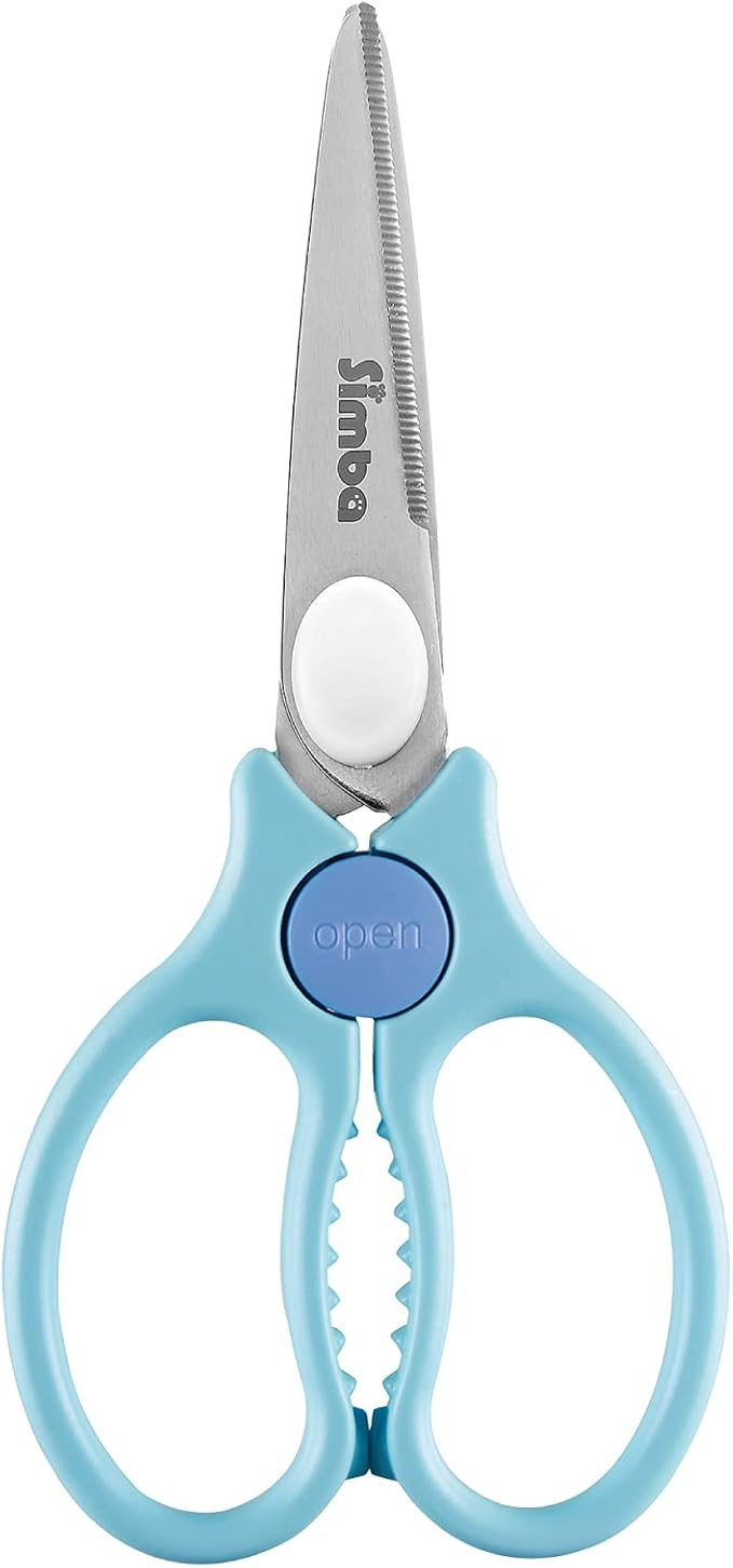 Simba Premium Portable Safety Food Scissors (Blue) | Amazon (US)