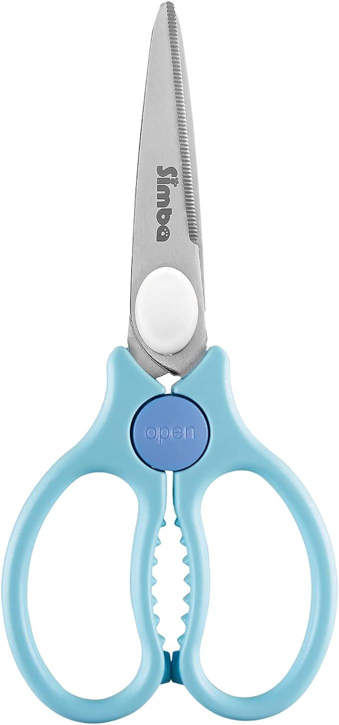 Simba Premium Portable Safety Food Scissors (Blue) | Amazon (US)