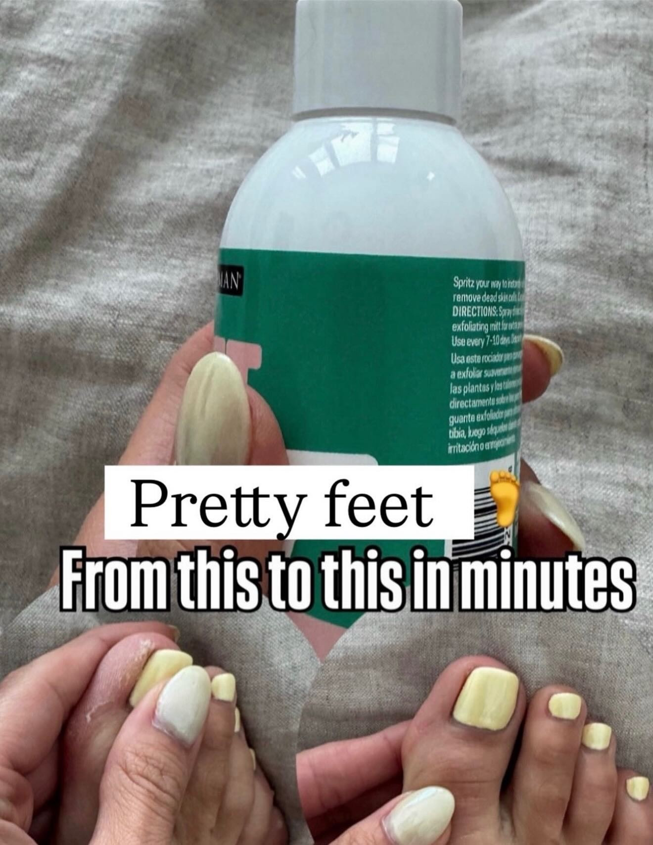 Pretty feet in minutes, beauty tips, beauty hacks, annabrstyle

#LTKOver40 #LTKBeauty