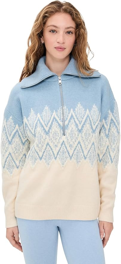 Varley Women's Hedda Fair Isle Half Zip Pullover | Amazon (US)