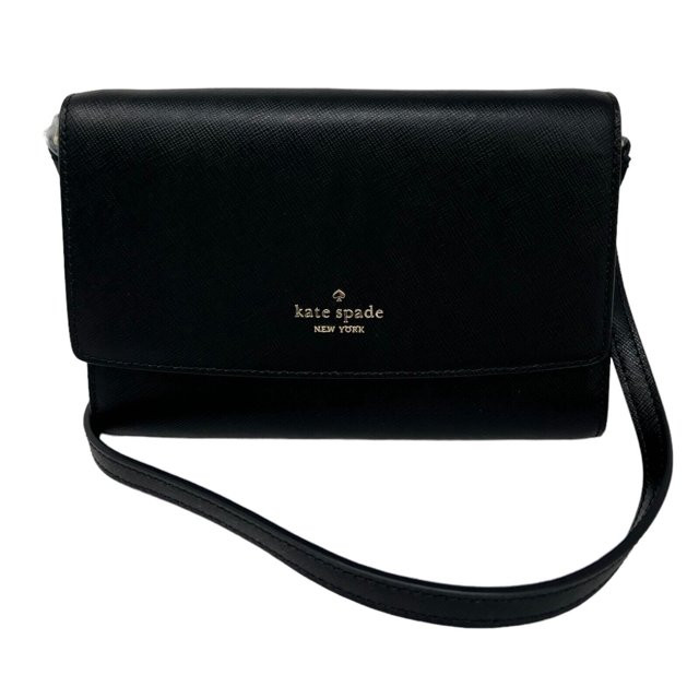 Kate Spade Perry Saffiano Leather Black Crossbody Bag K8709 | Walmart (US)