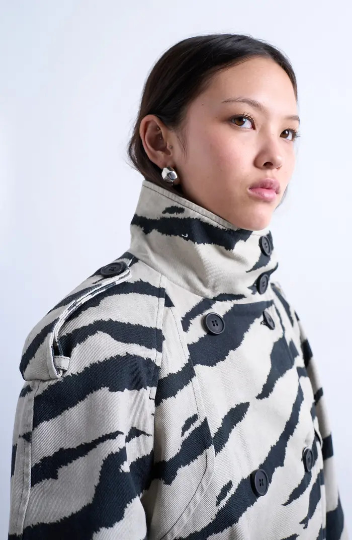 Stand Collar Trench Coat | Nordstrom