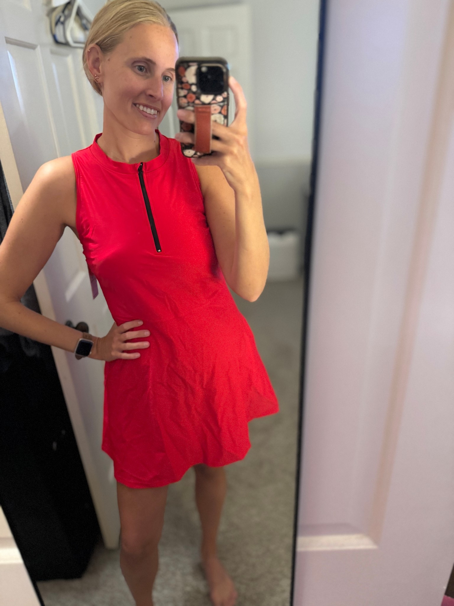 Red tennis or athletic dress!

#tennis #pickleball #athleticdress