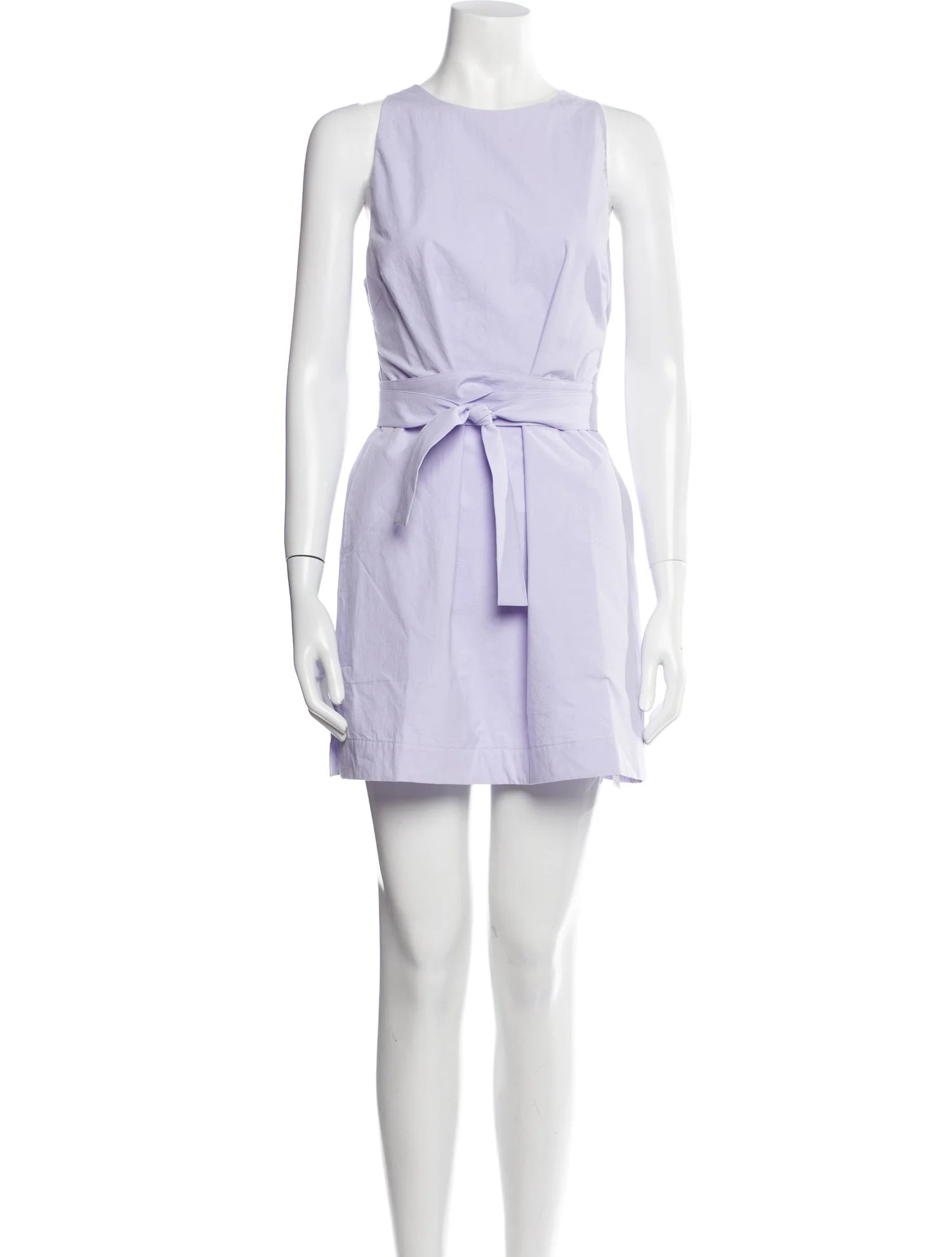 Bateau Neckline Mini Dress | The RealReal