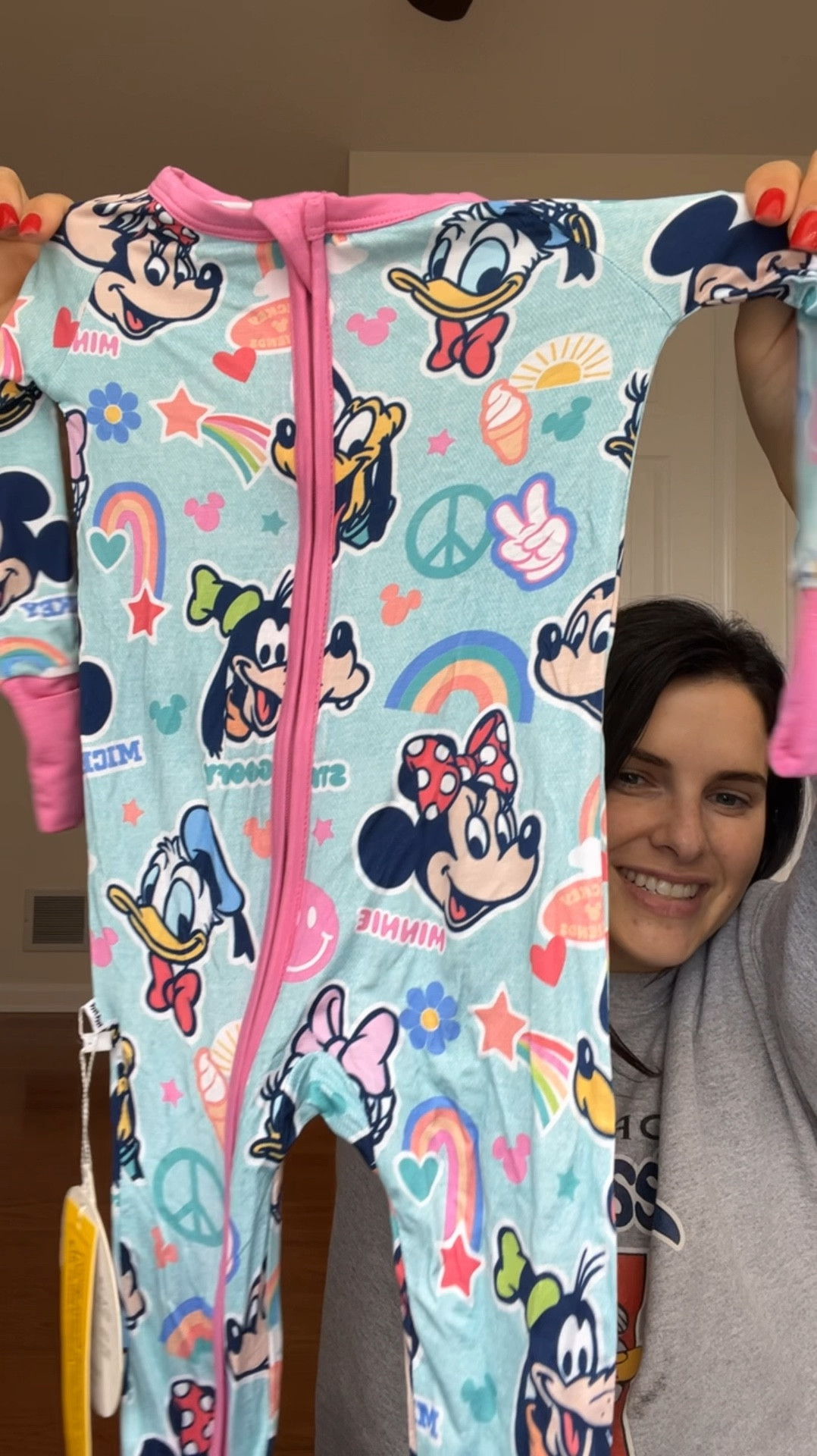 Little Sleepies X Disney family pajamas 🩷 linked what was still available! I wear small top & bottom, verrrrry stretchy 

#LTKFamily #LTKBaby #LTKFindsUnder100
