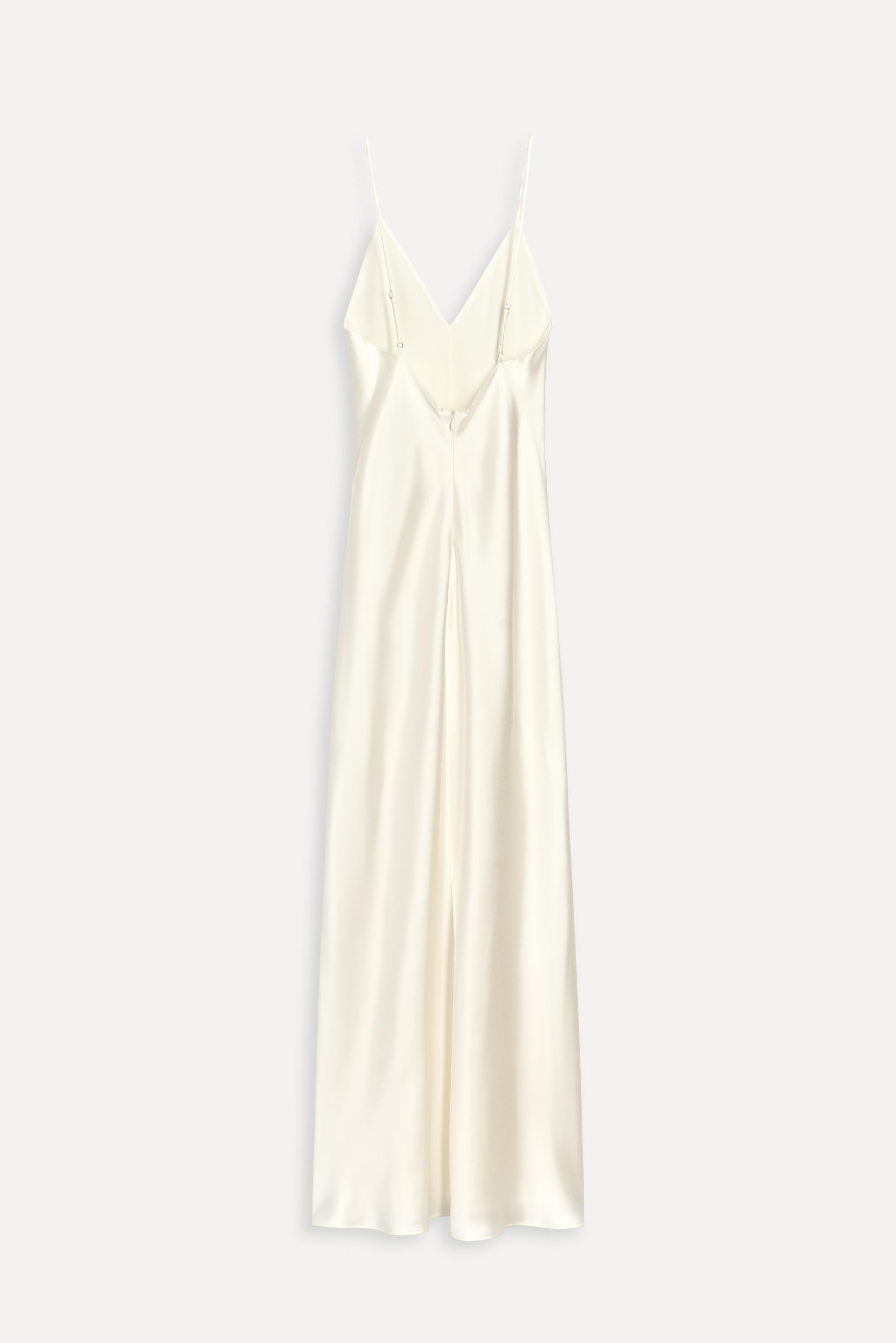 SATIN MIDI DRESS 50TH ANNIVERSARY | Zara UK