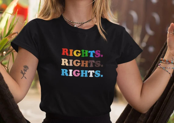Pride Rights BLM Rights-lgbt rights,blm shirt,pride shirt,lgbt shirt,lgbtq shirt,pride tshirt,lgb... | Etsy (US)