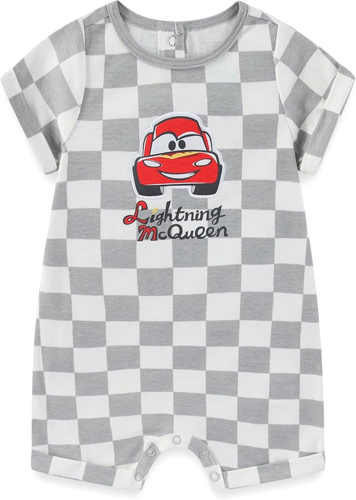 Disney Toy Story Cars Winnie the Pooh Mickey Mouse Baby Boys Romper for Newborn and Infant | Amazon (US)