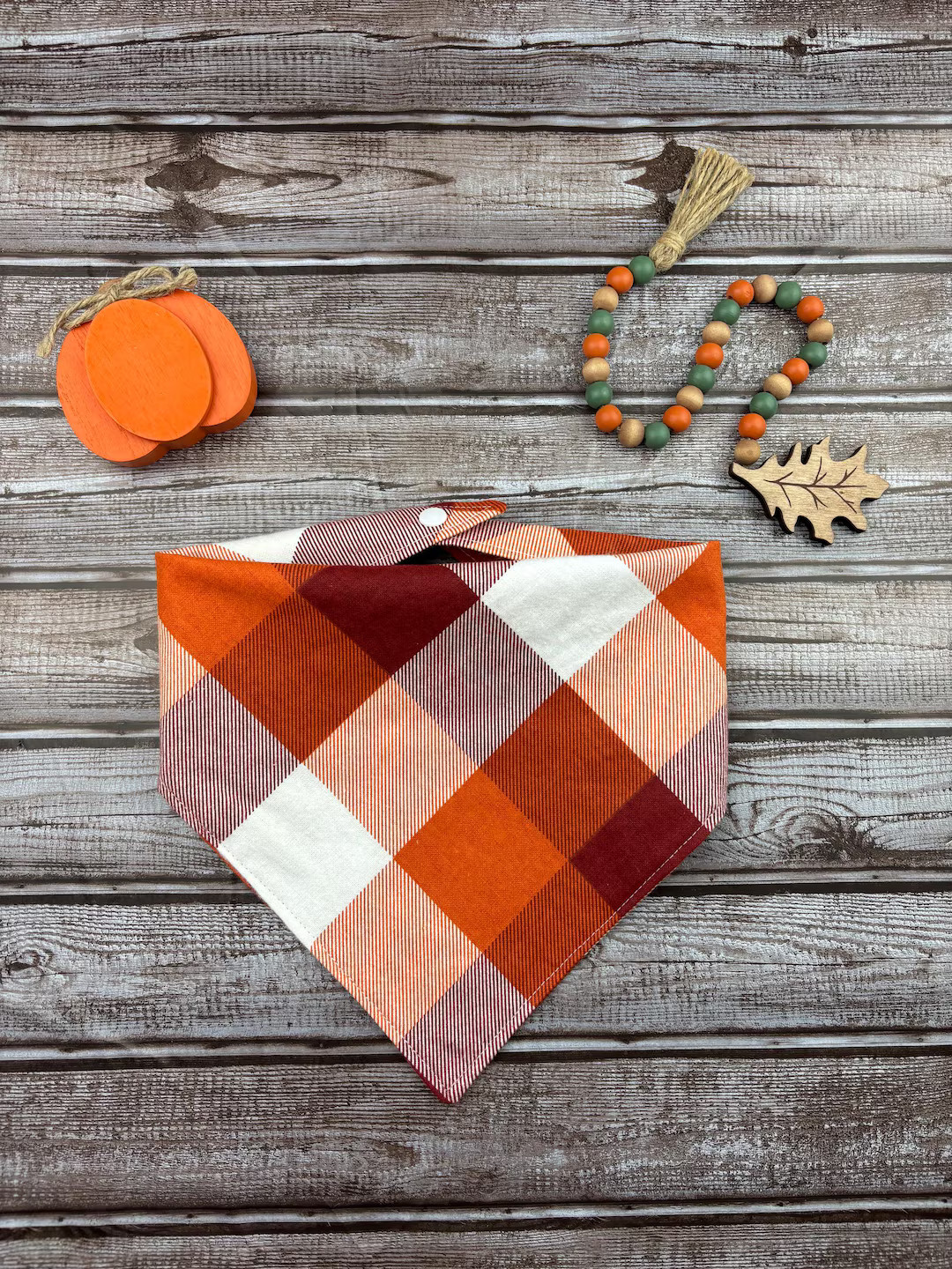 Red and Orange Fall Plaid - Etsy | Etsy (US)