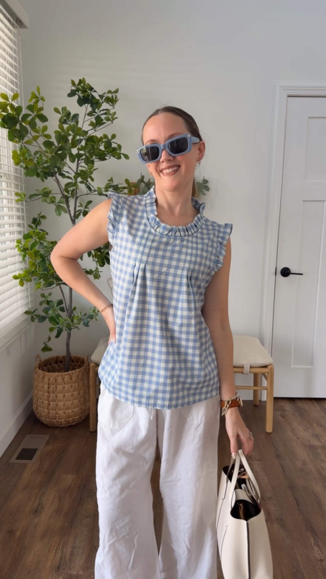 Such an easy look, but still so fun and cute! 🩵🤍

#LTKPetite #LTKootd #LTKSeasonal