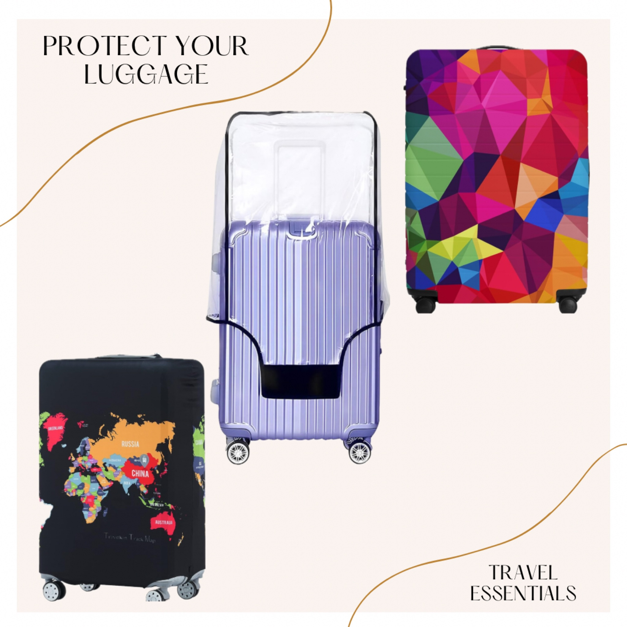 LUGGAGE BAG PROTECTOR

AMAZON CA



#LTKtravel #LTKfindsunder50 #LTKU