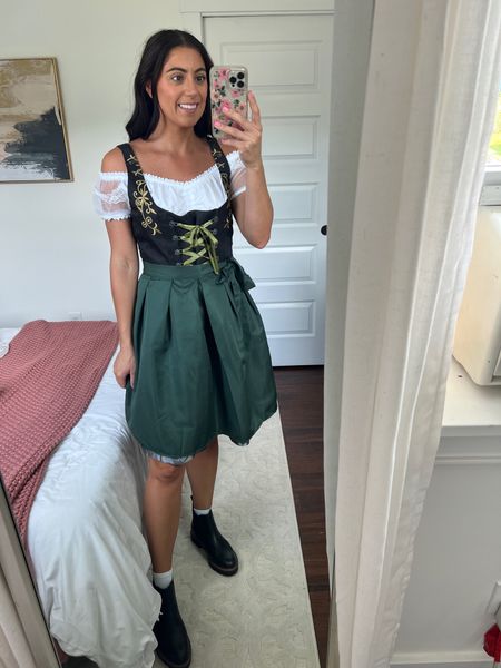 Dirndl dress for Oktoberfest

Oktoberfest outfit 

#LTKstyletip #LTKSeasonal #LTKunder100