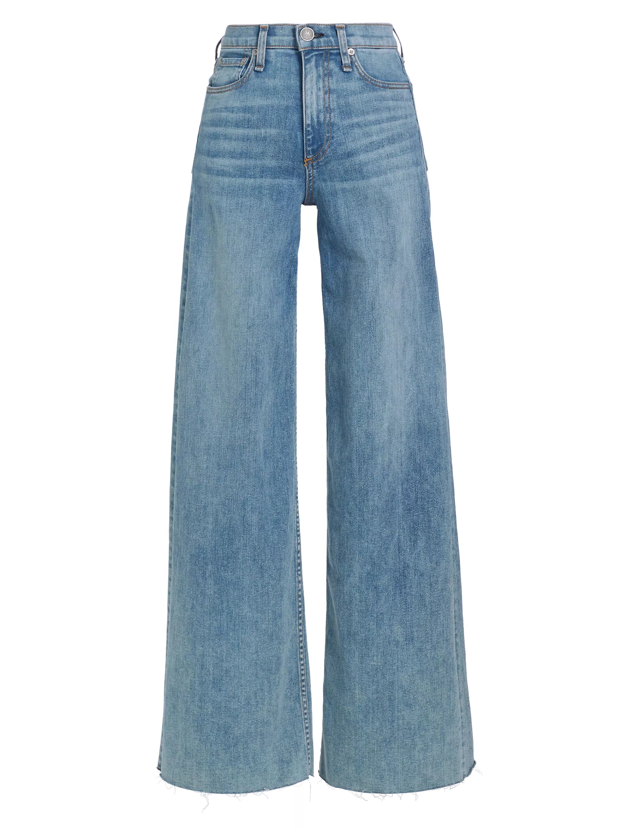 Sofie High-Stretch Wide-Leg Jeans | Saks Fifth Avenue