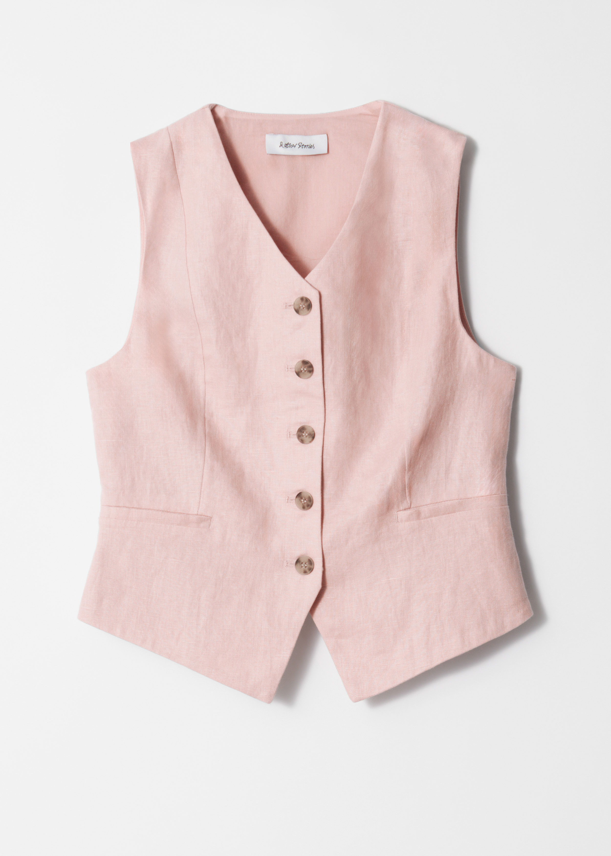 Tailored Linen Vest | & Other Stories - US
