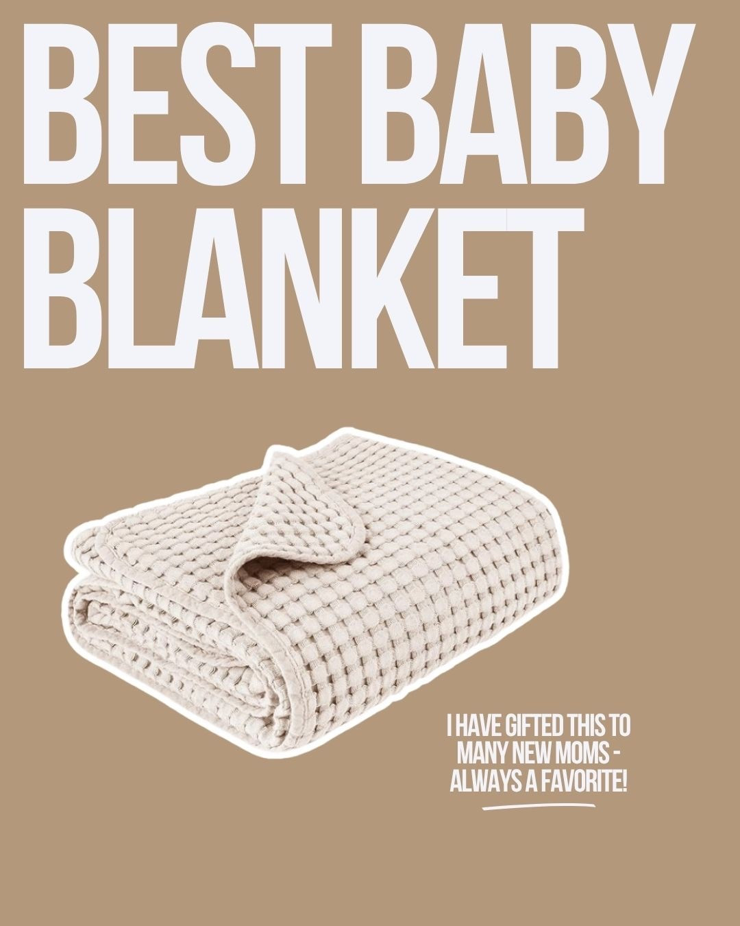 Waffle blanket for baby! We use this to swaddle her after she was born because it was softer than the hospital blankets. we still talk about how much we love this blanket and should have found it in an adult size! 

#LTKBaby #LTKGiftGuide #LTKBump