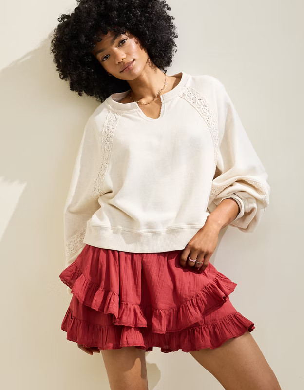 Aerie Handkerchief Micro Skort | Aerie