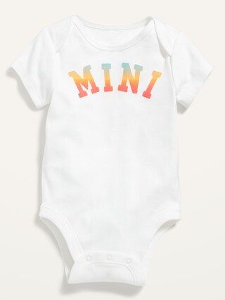 Matching Graphic Short-Sleeve Bodysuit for Baby | Old Navy (US)